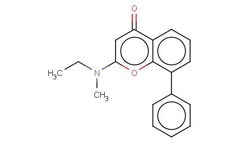 2-(ETILMETILAMMINO)-8-FENILCROMONE [ITALIAN]